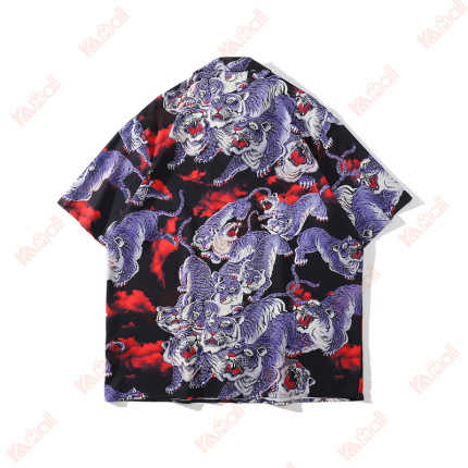 back of casual shirt